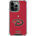 MLB Arizona Diamondbacks - Secondary Solid Distressed iPhone 16 Pro Clear Case